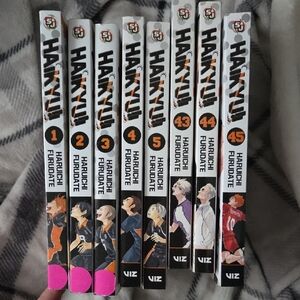 Haikyu Manga Volumes 1-5, 43-45